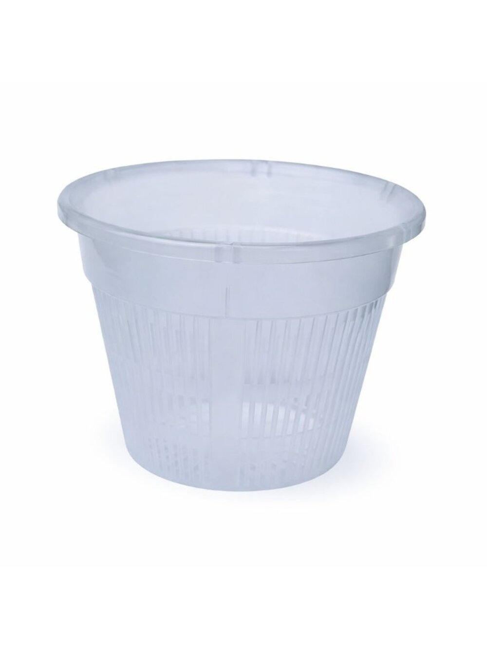 Clear Orchid Pot 4 Inch Slotted Plastic Planter Ventilated Drainage Pot Hydropon